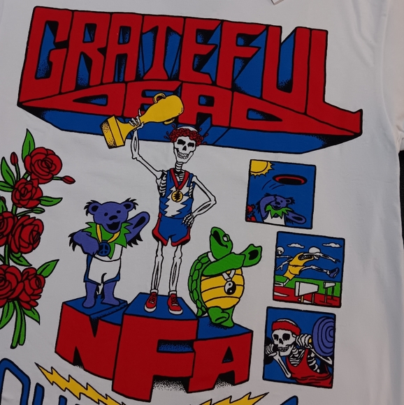 Men's Grateful Dead Olympic Tour Games Shirt NWT - Picture 2 of 4